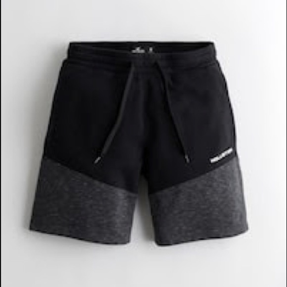Men's jogger fleece shorts color block xl